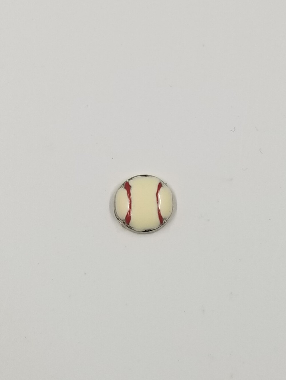[SOUTH HILL] Homerun Baseball Enamel Locket Charm